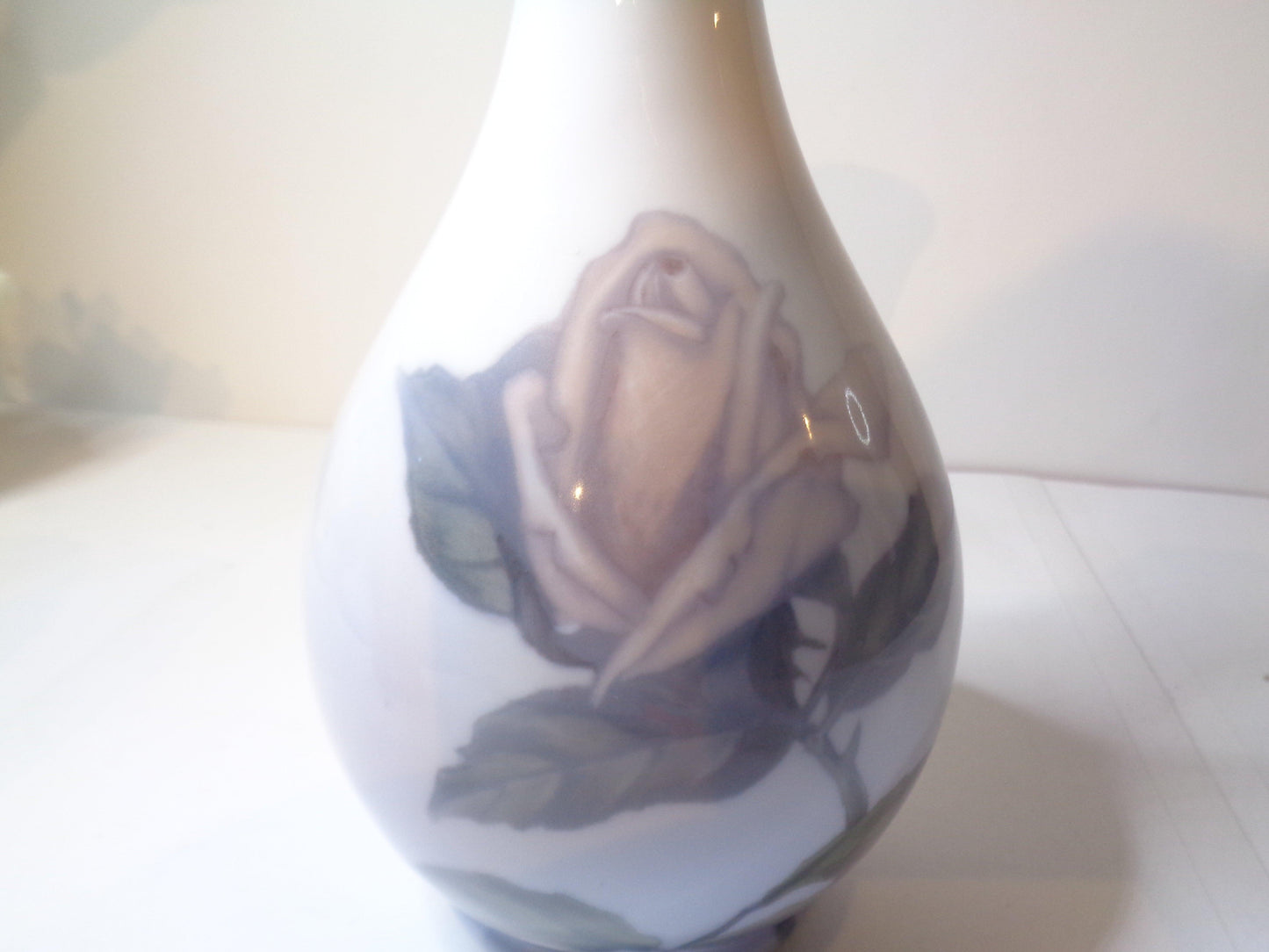 Royal Copenhagen Antique Specimen Rose Vase No 219 51