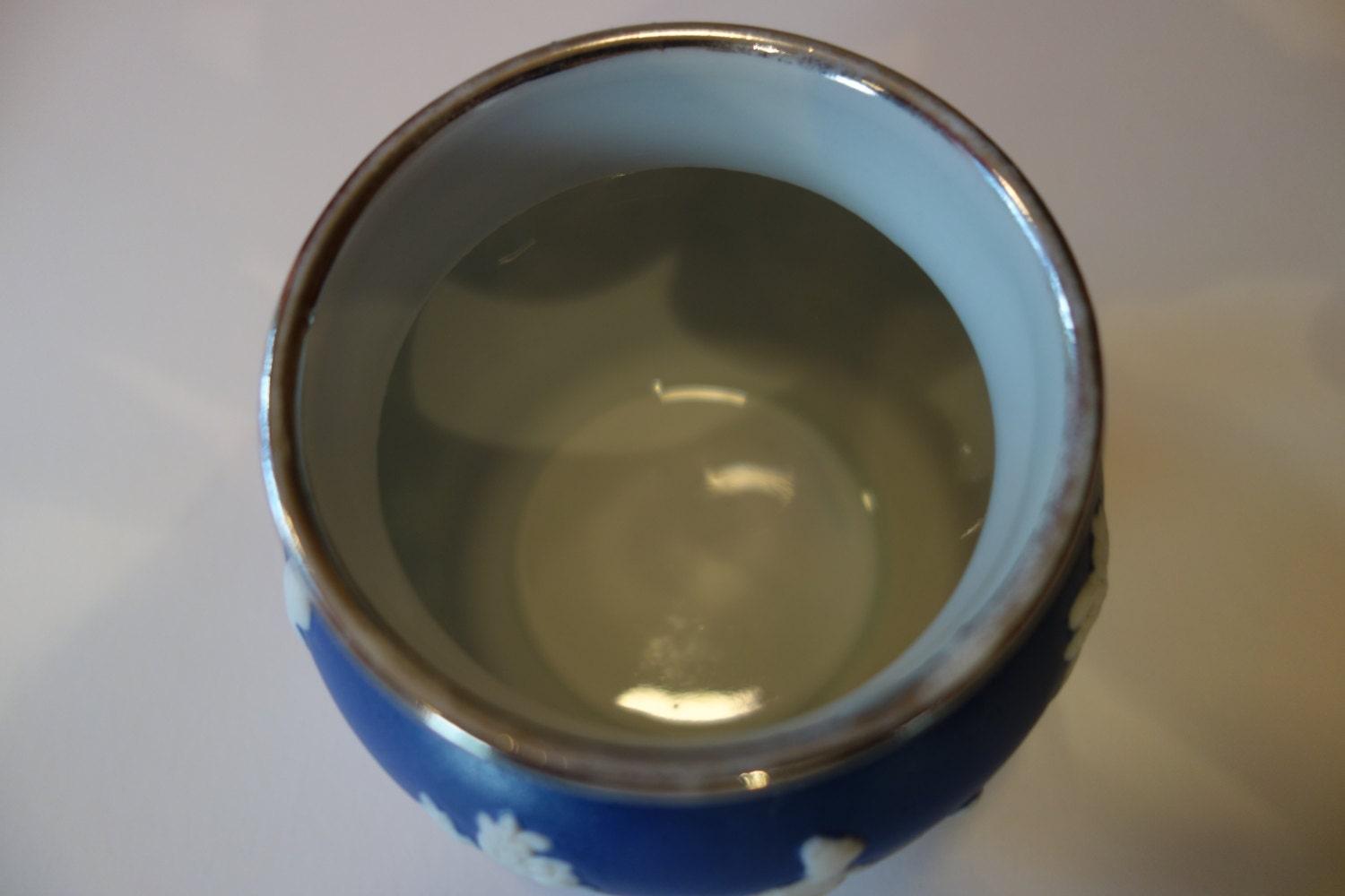 Blue Jasperware small bowl