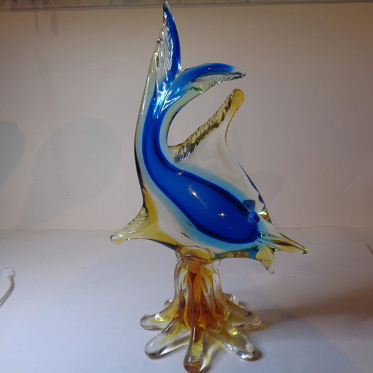 Stunning Murano Glass Fish; Class Glass from the 1960's