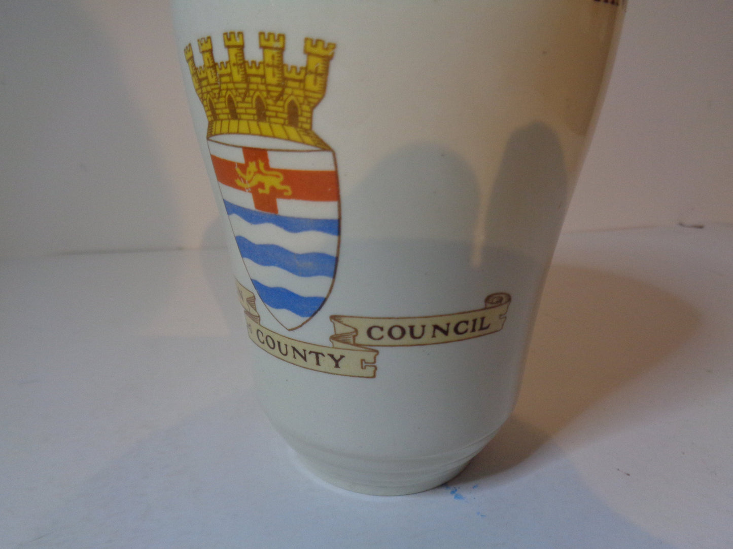 Coronation King George VI and Queen Elizabeth Souvenir Commemorative Beaker London County Council