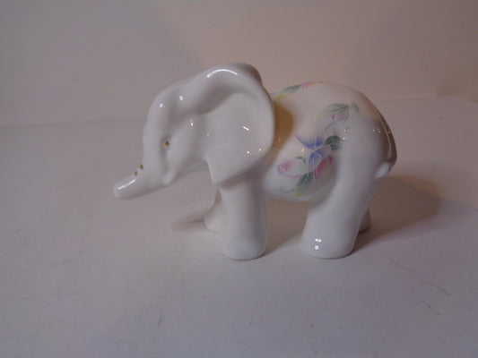 Gorgeous Little Elephant by Aynsley bone china decorated with butterflies