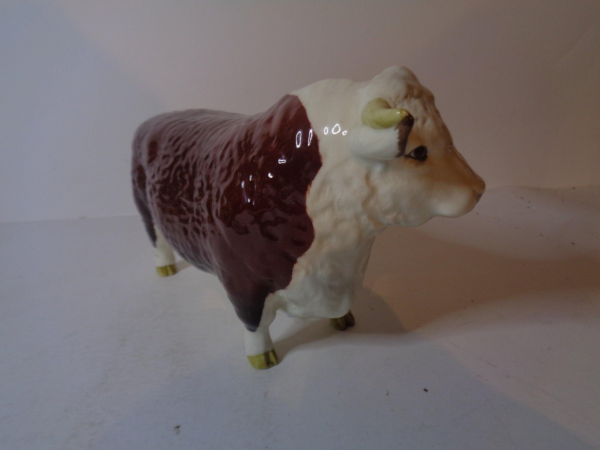 Beswick Hereford Bull Ch. of Champions Second Version No1363B