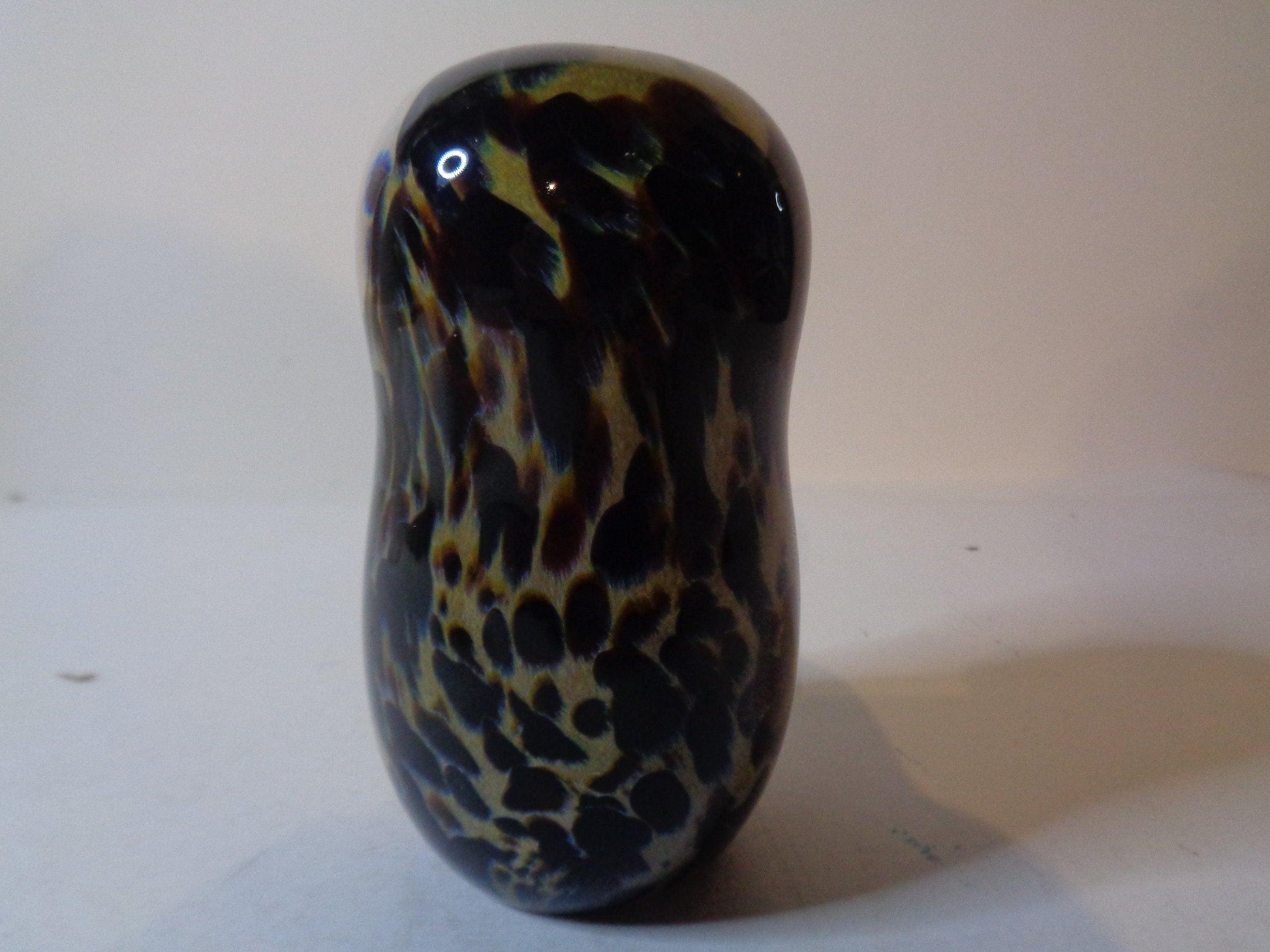 Langham Glass Paperweight of an Owl