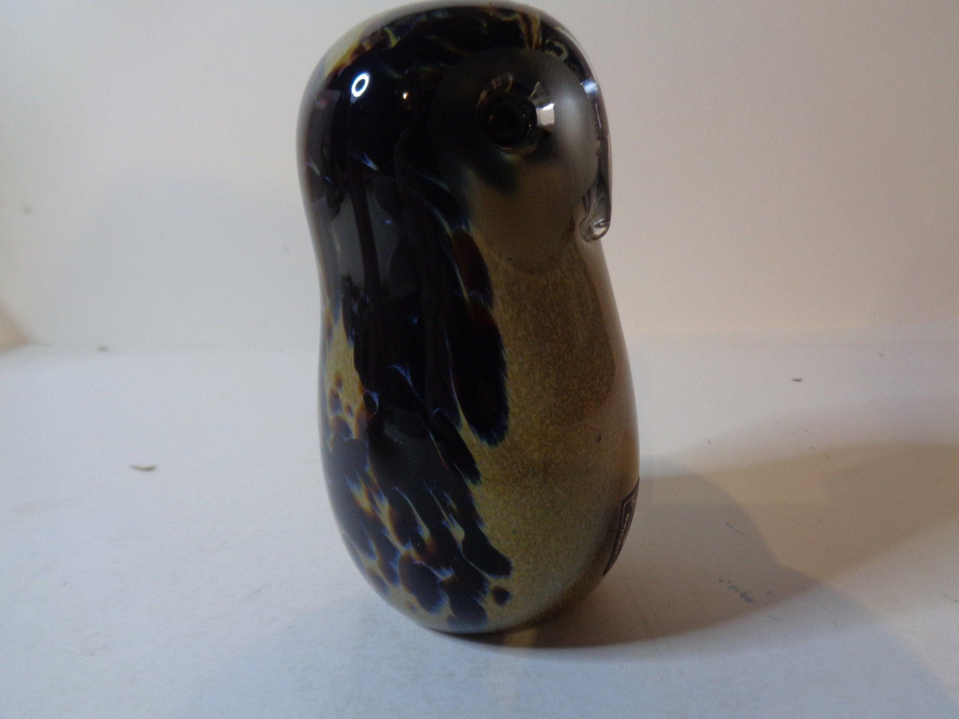 Langham Glass Paperweight of an Owl