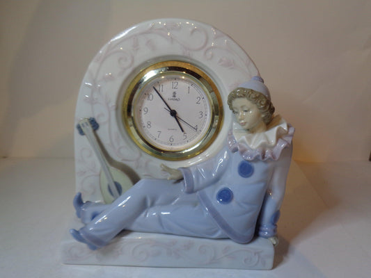 LLadro Pierrot Clock number 5778 Issued 1991