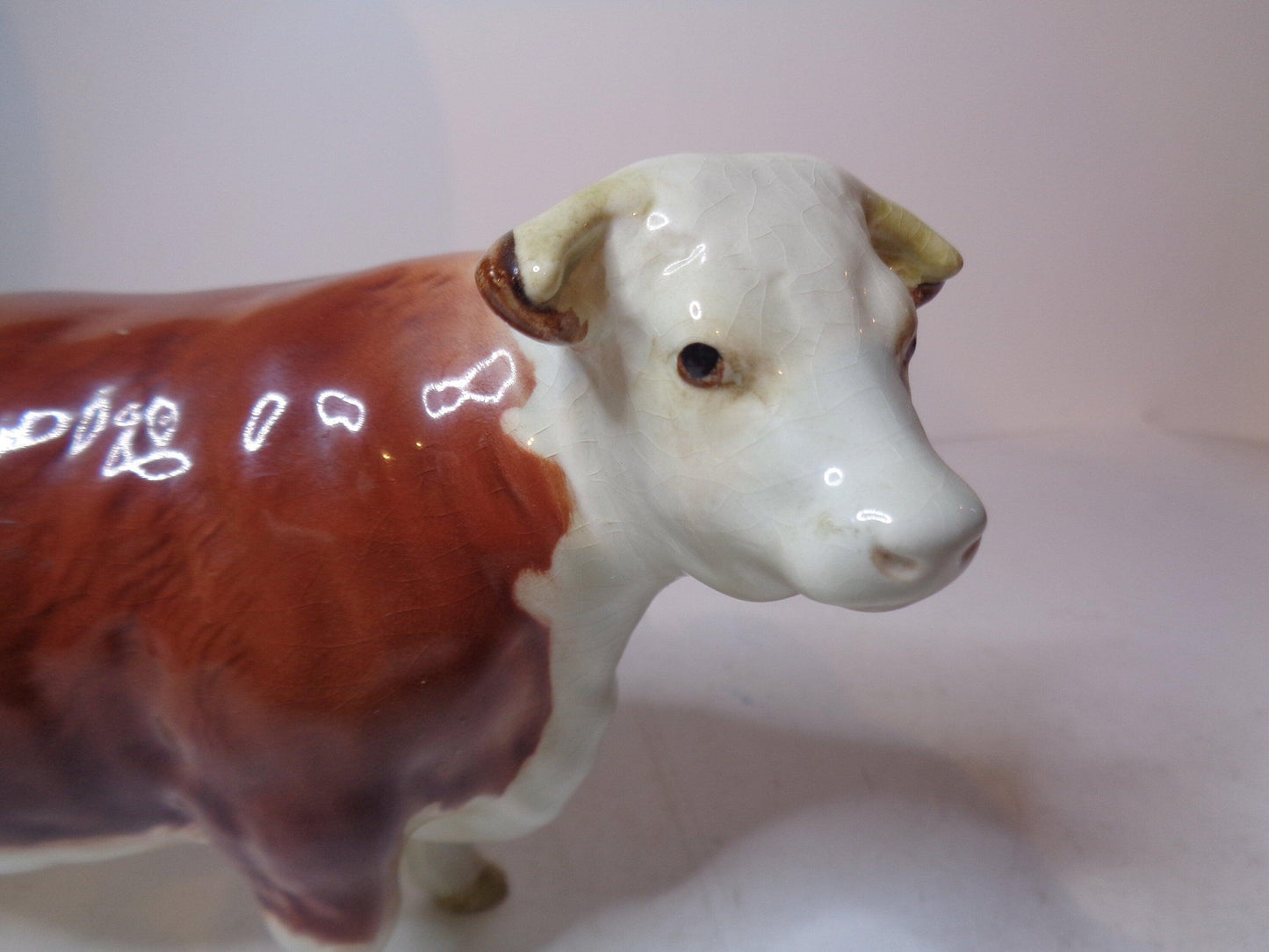 Beswick Hereford Cow Ch. of Champions No1360