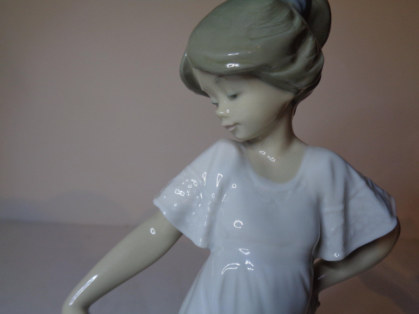 NAO by Lladro Young Girl twirling in her lovely dress