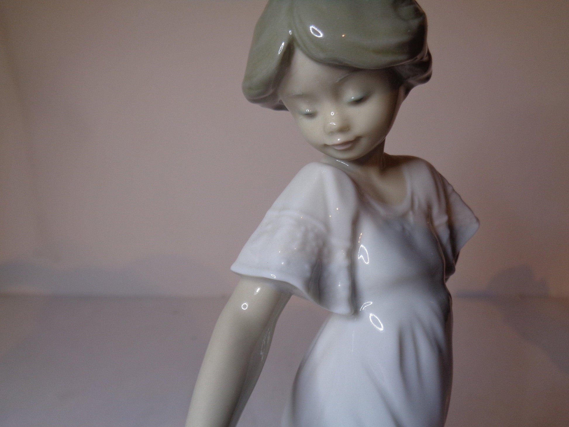 NAO by Lladro Young Girl twirling in her lovely dress