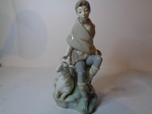 LLadro Little Shepherd With Goat number 4817