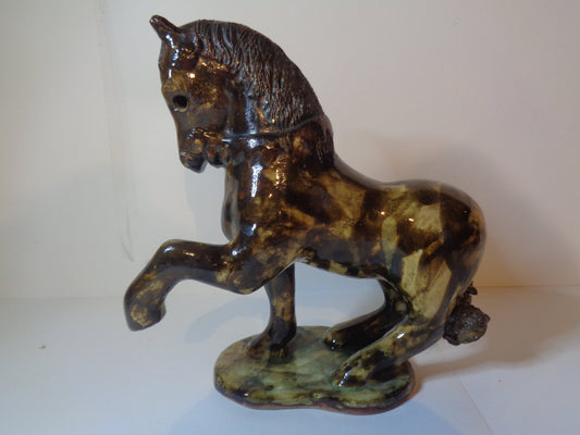 Paula Humphris Pottery Horse 1980's Polperro