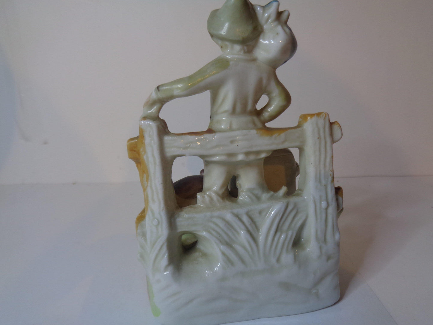 Antique Victorian Fairing "Dick Whittington and his Cat"