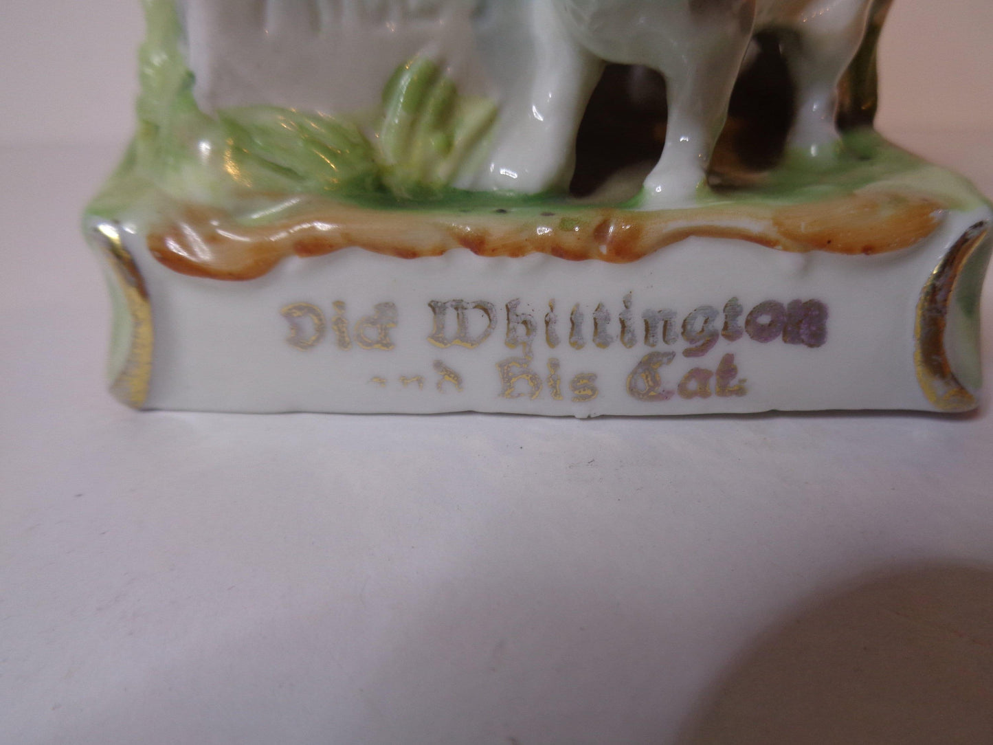 Antique Victorian Fairing "Dick Whittington and his Cat"