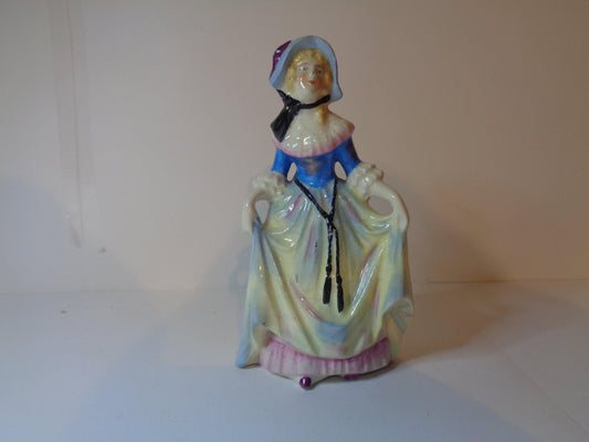 Carlton ware lady figurine Rare 1930's