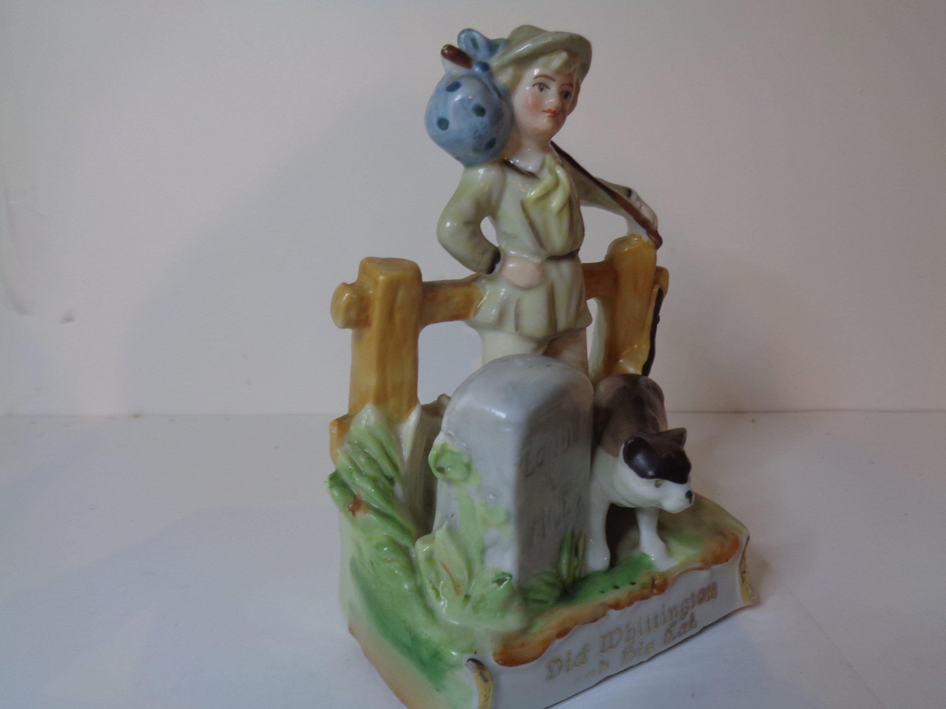 Antique Victorian Fairing "Dick Whittington and his Cat"