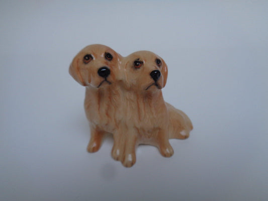 Beswick Dogs Pair Golden Retrievers No 3376