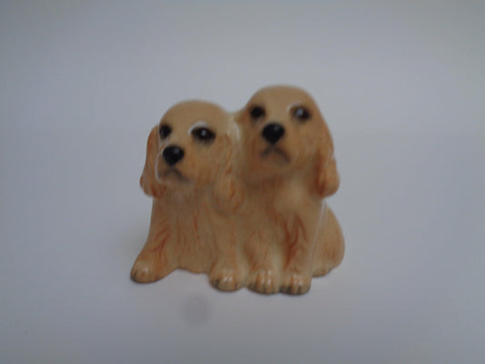 Beswick Dogs Pair Cocker Spaniels No 3383