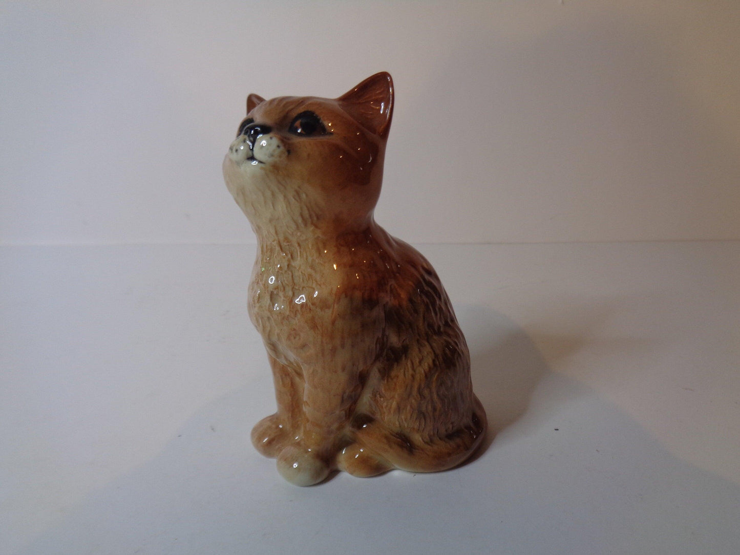 Beswick Seated Ginger Persian Kitten number 1886