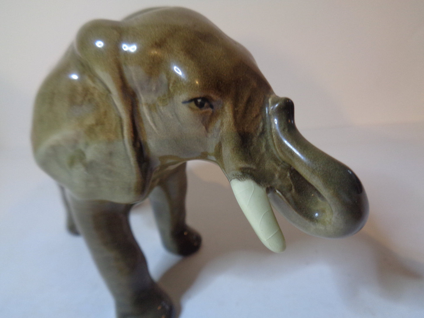 Antique Elephant Figurine Marked ENGLAND dating to late 19th century