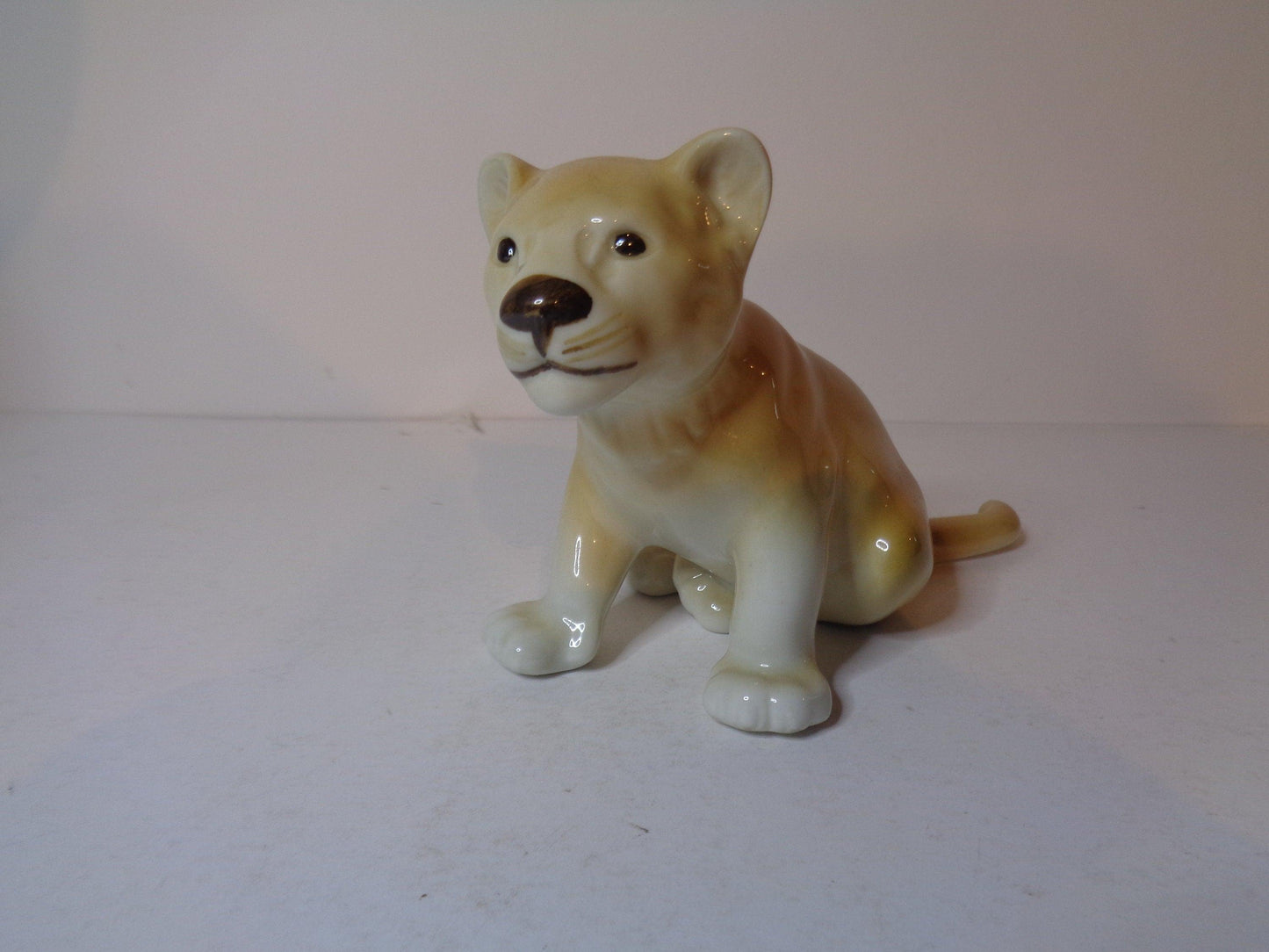 Royal Dux Lion Cub 1990's