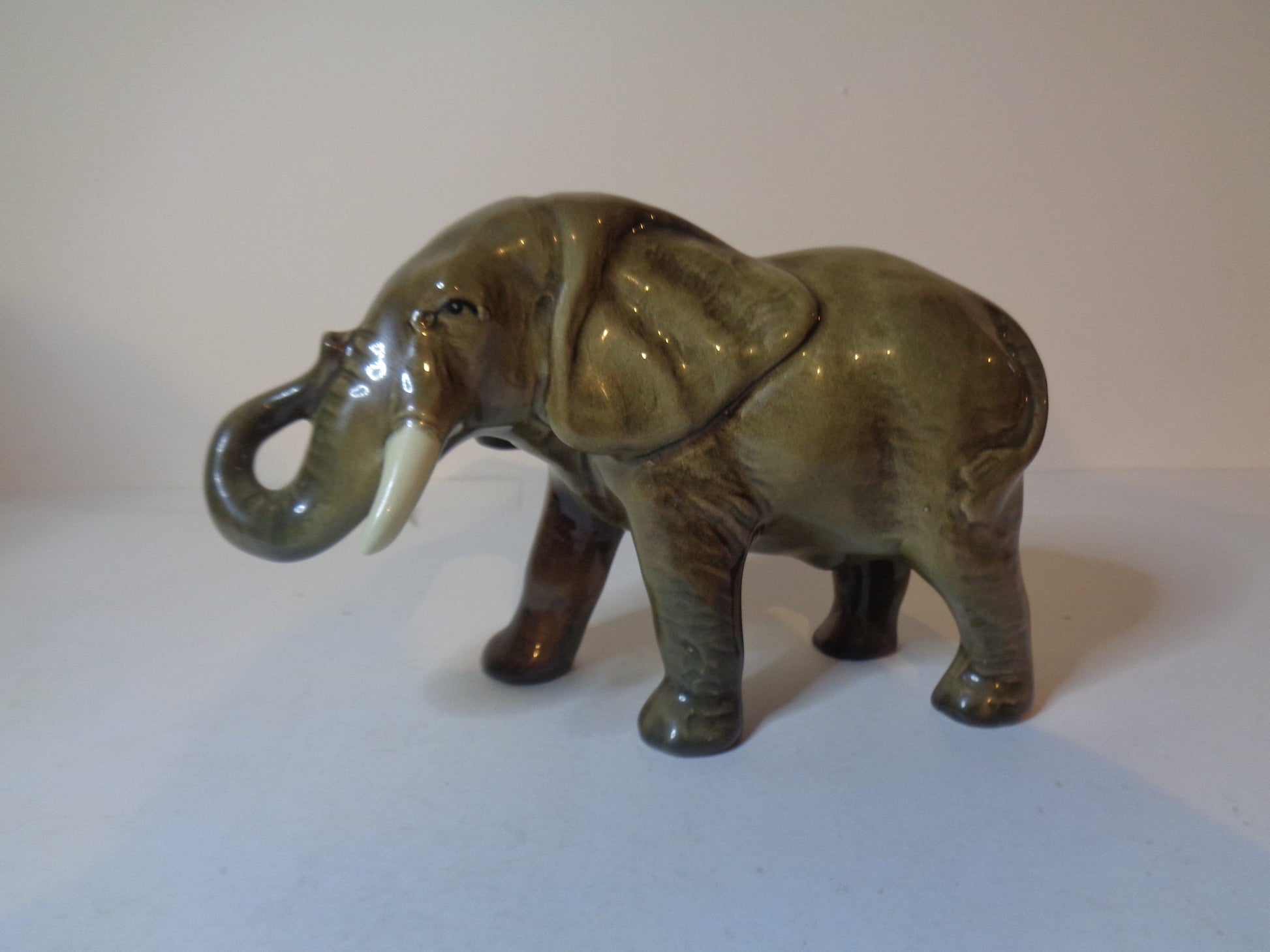 Antique Elephant Figurine Marked ENGLAND dating to late 19th century