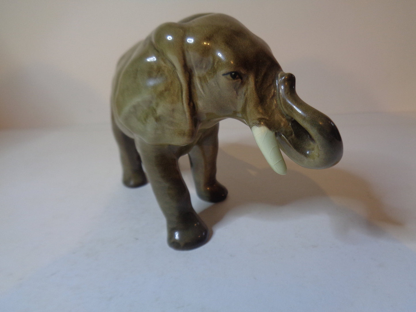 Antique Elephant Figurine Marked ENGLAND dating to late 19th century