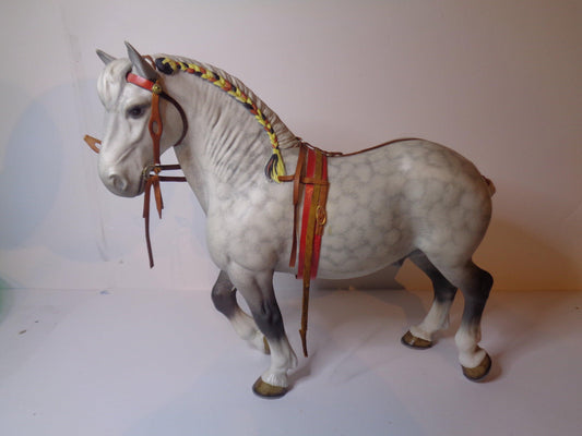 Beswick Percheron Dapple Grey Matt number 2464