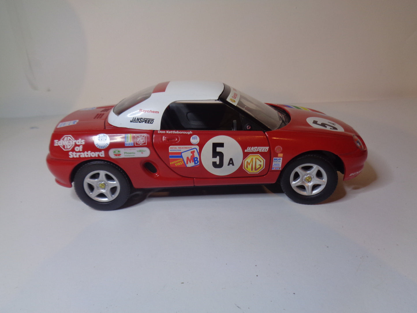 Corgi Limited Edition 1/18 Diecast model MGF Closed Top Racer