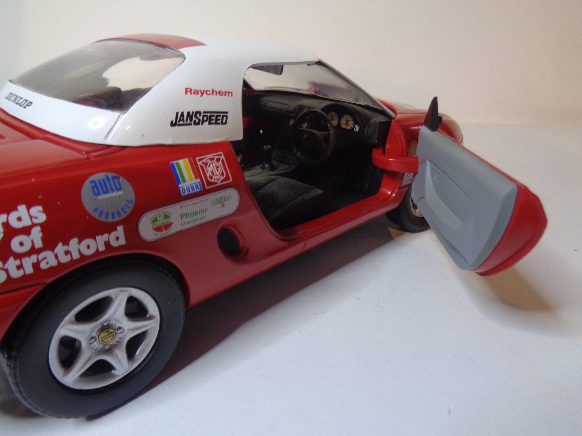 Corgi Limited Edition 1/18 Diecast model MGF Closed Top Racer