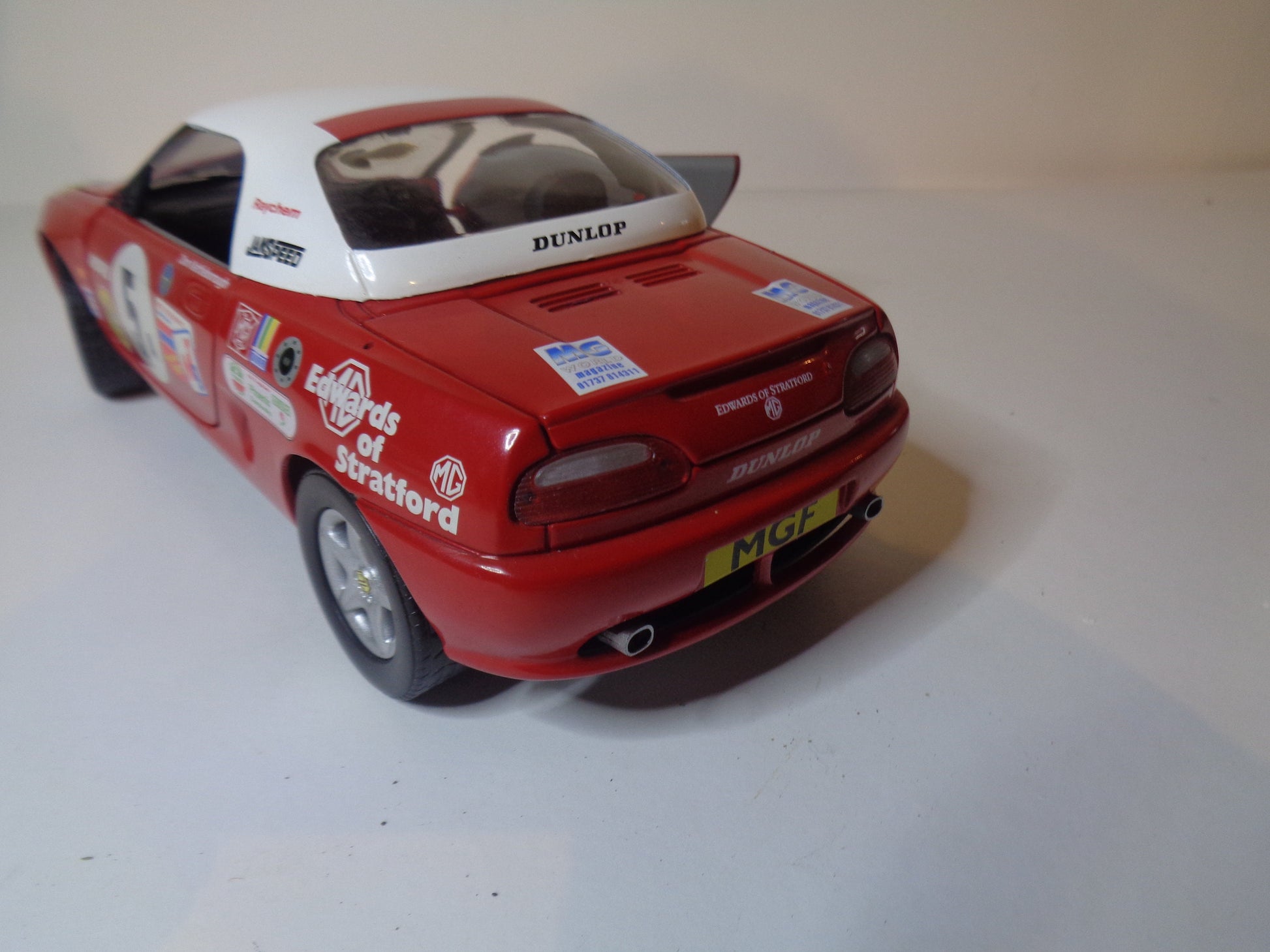 Corgi Limited Edition 1/18 Diecast model MGF Closed Top Racer