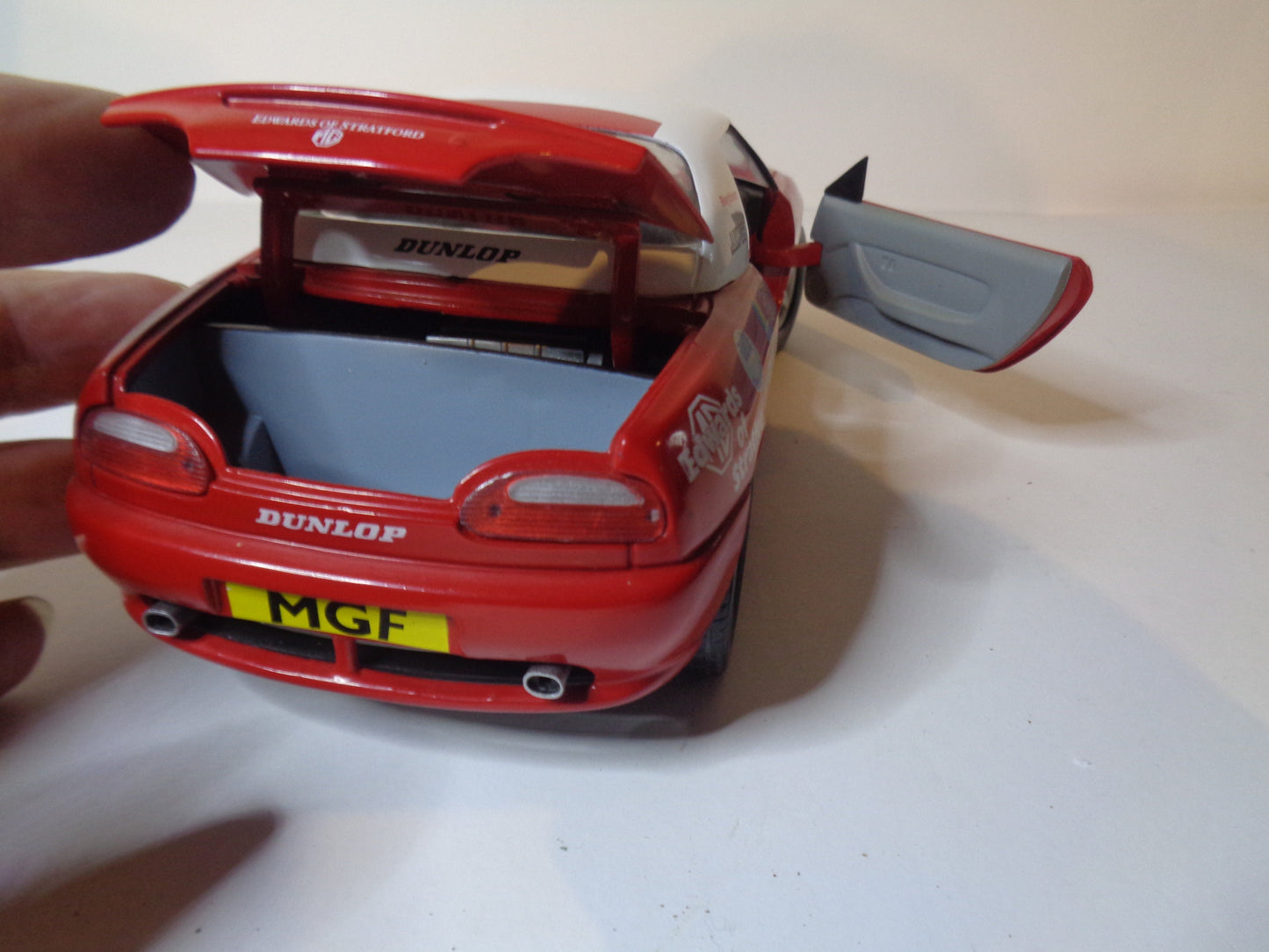 Corgi Limited Edition 1/18 Diecast model MGF Closed Top Racer