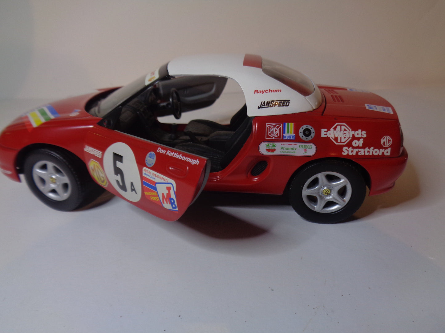 Corgi Limited Edition 1/18 Diecast model MGF Closed Top Racer