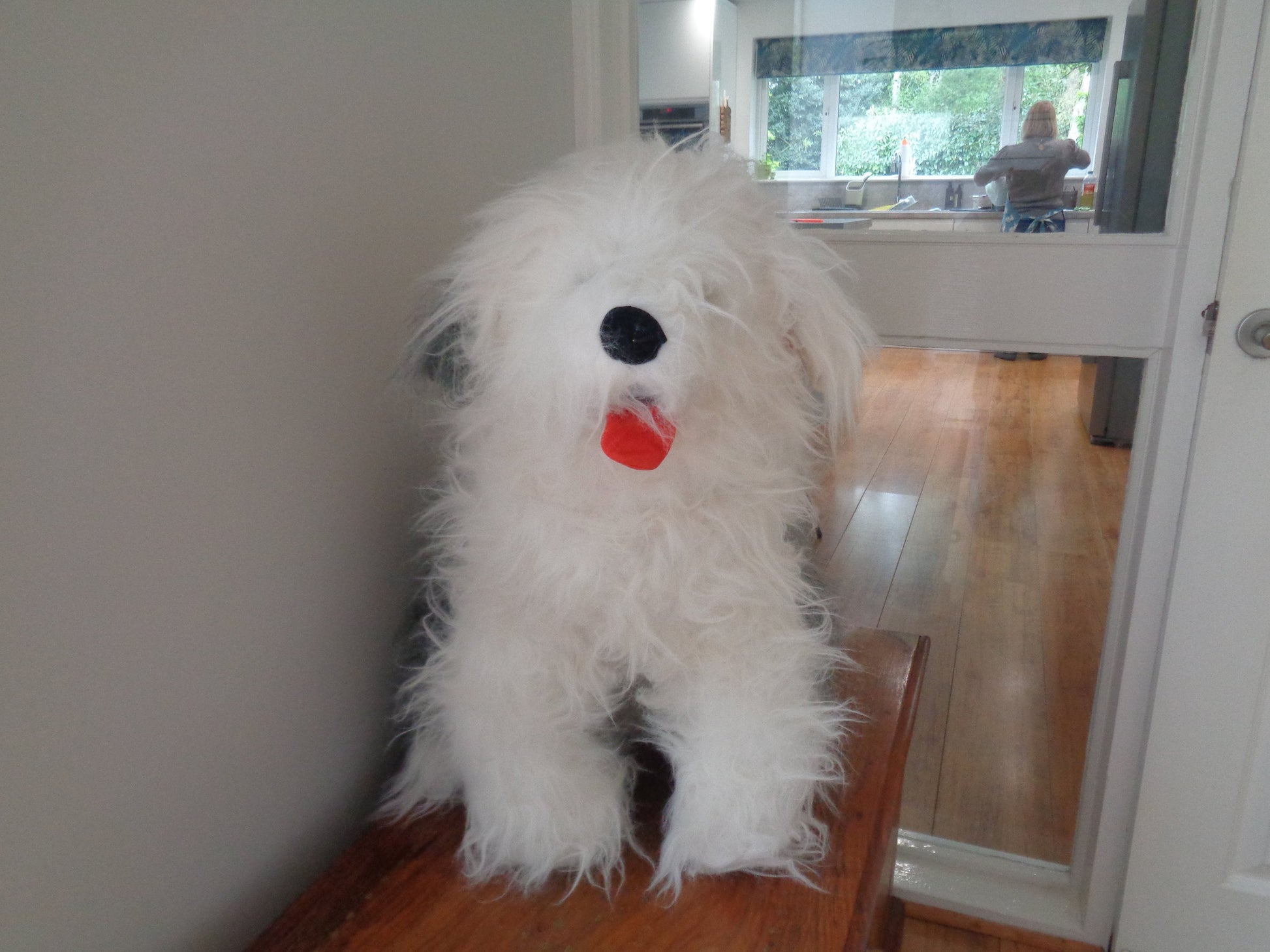 Huge Old English Sheepdog by Deans Rag Book Company 23 inches tall