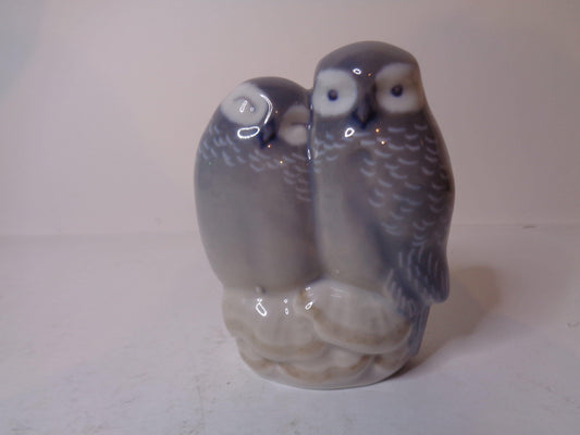 Royal Copenhagen Pair of Owls No 834