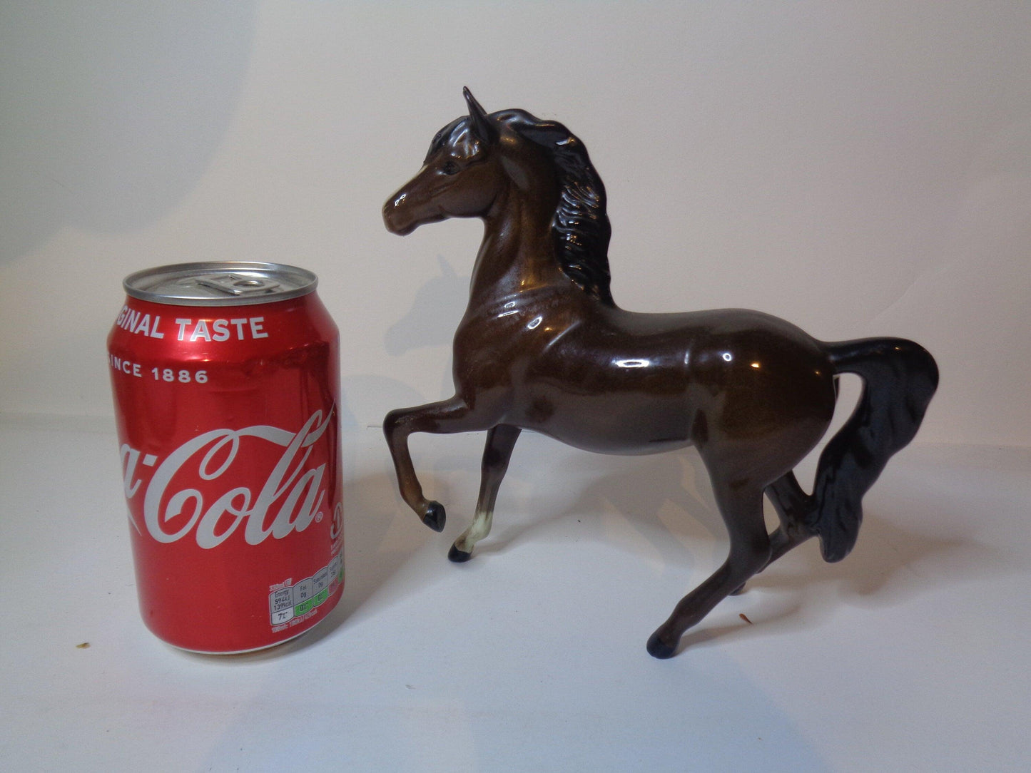 Royal Doulton Horse Prancing Arab Type 1261 Second Version Gloss Brown