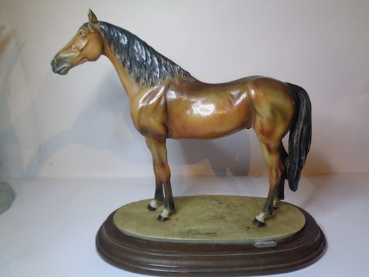 Race Horse by Georgio Armani for Capodimonte, Italy