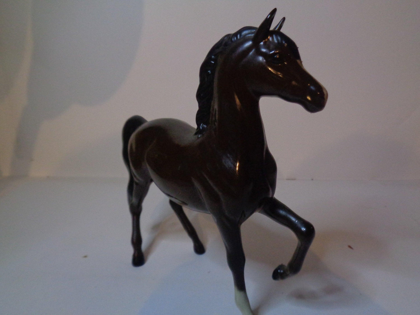 Royal Doulton Horse Prancing Arab Type 1261 Second Version Gloss Brown