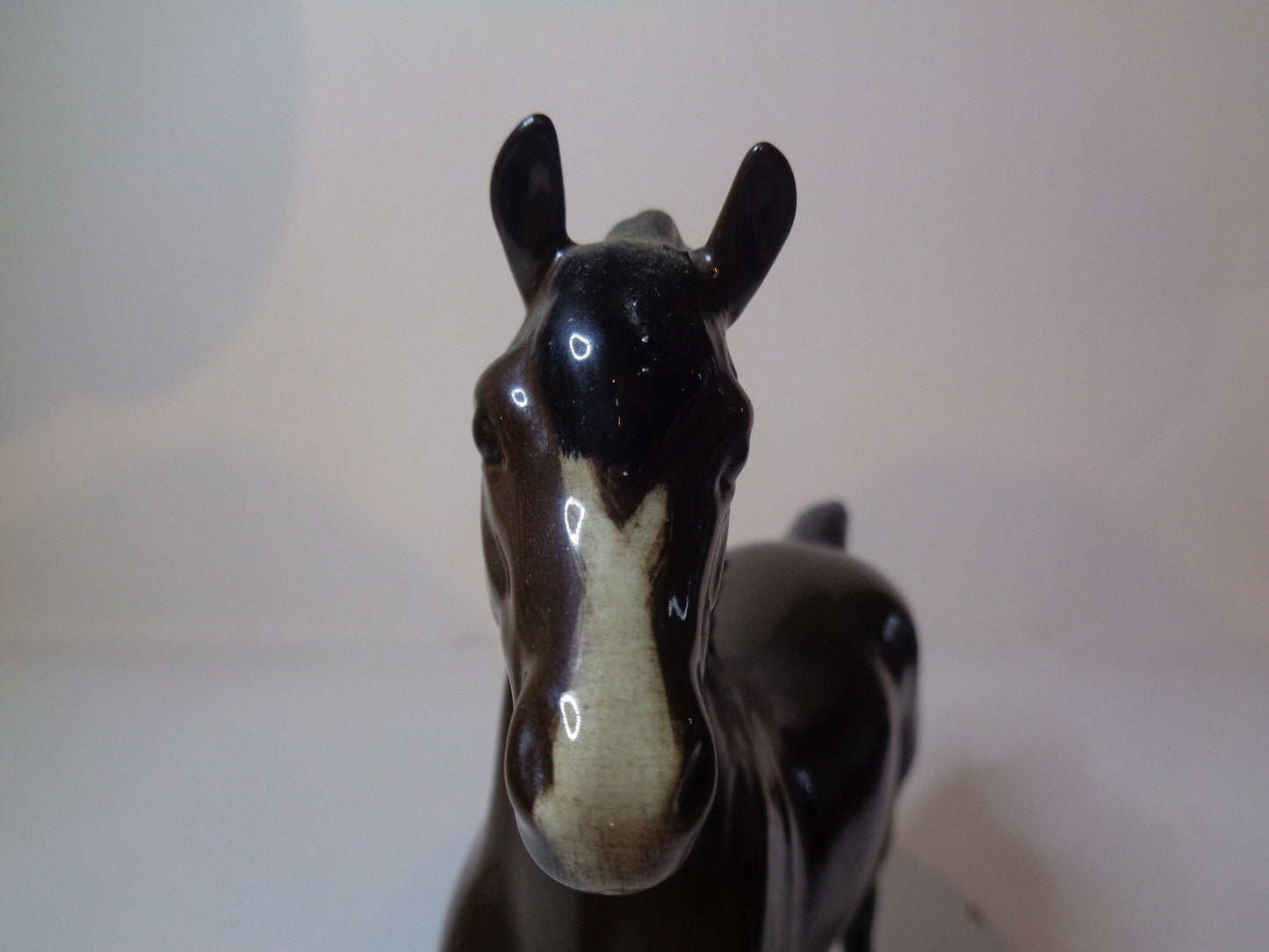 Royal Doulton Horse Prancing Arab Type 1261 Second Version Gloss Brown