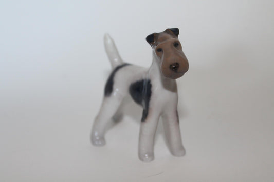 Royal Copenhagen Wire Haired Fox Terrier No 3170