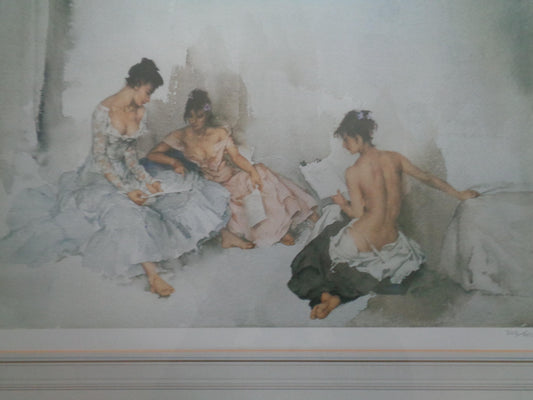 Sir William Russell Flint Limited Edition Print "Act II Scene I "