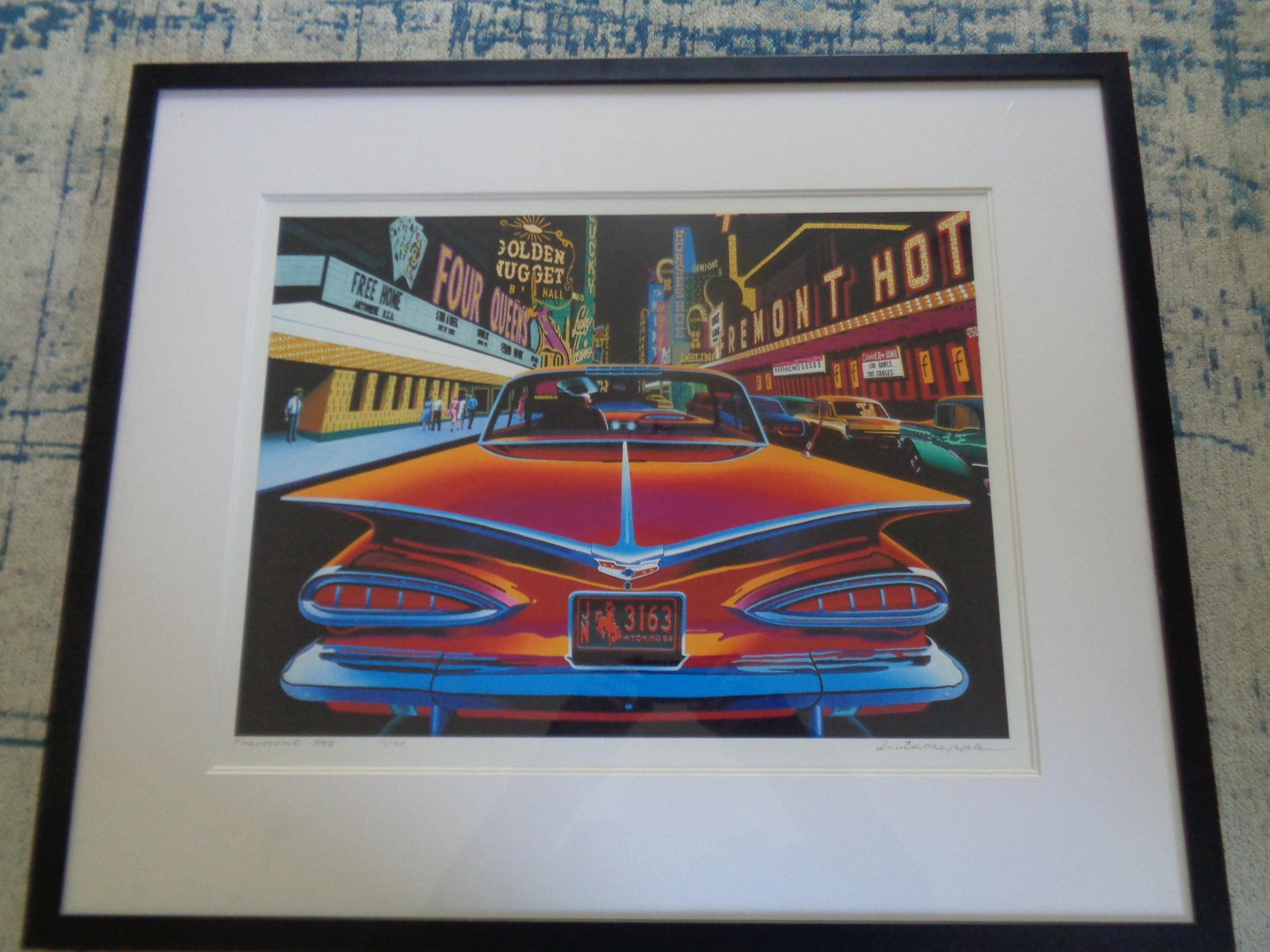 Fremont Hotel Limited Edition Print 13/195 signed David Chapple