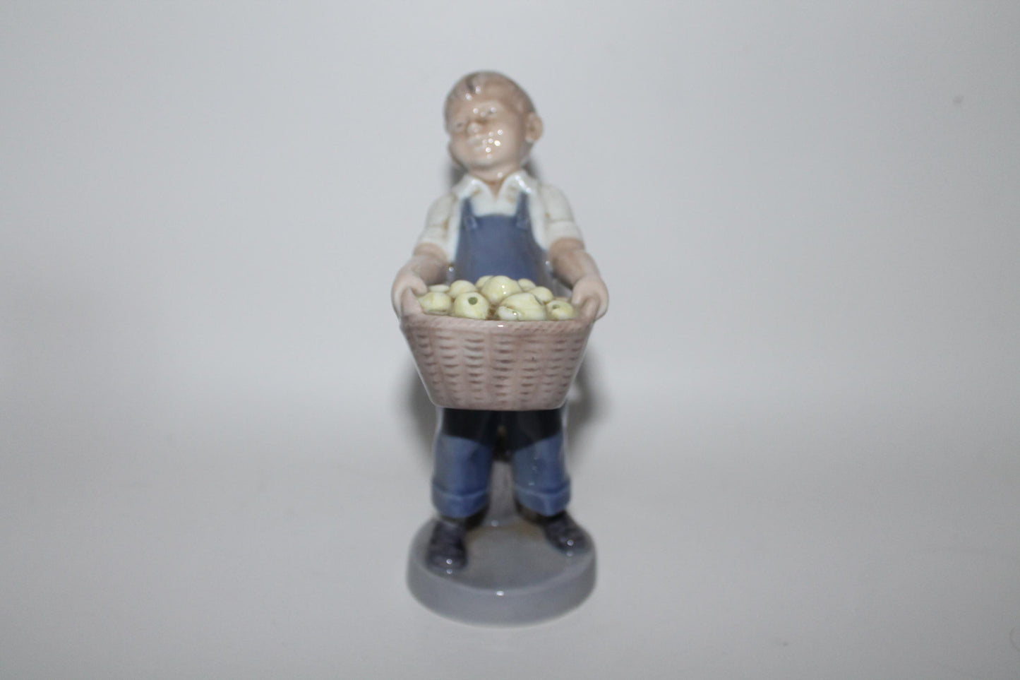 Royal Copenhagen October Boy With Fruit No 4532