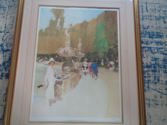 Sir William Russell Flint Limited Edition Print "Gipsy Festival of St Eulalia, Andalusia"