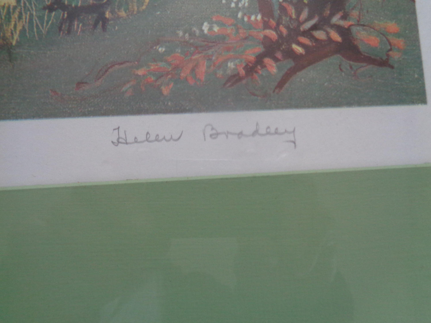 Helen Bradley Signed Print "On a Lovely Summers Day"