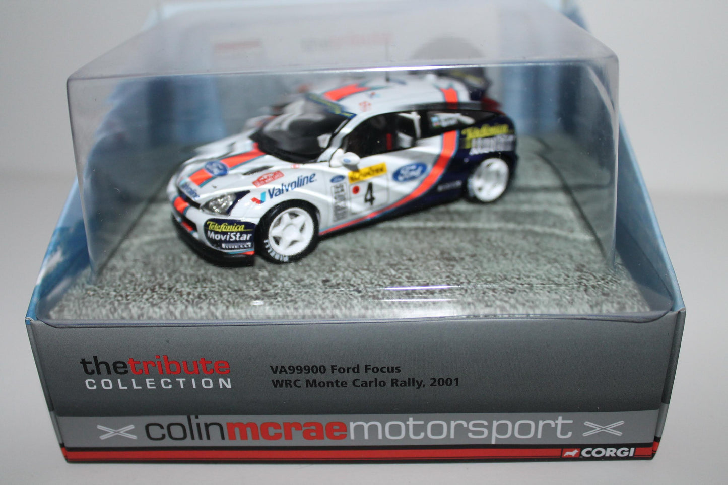 CORGI Colin McRae Motorsport VA99900 Ford Focus WRC Monte Carlo Rally 2001