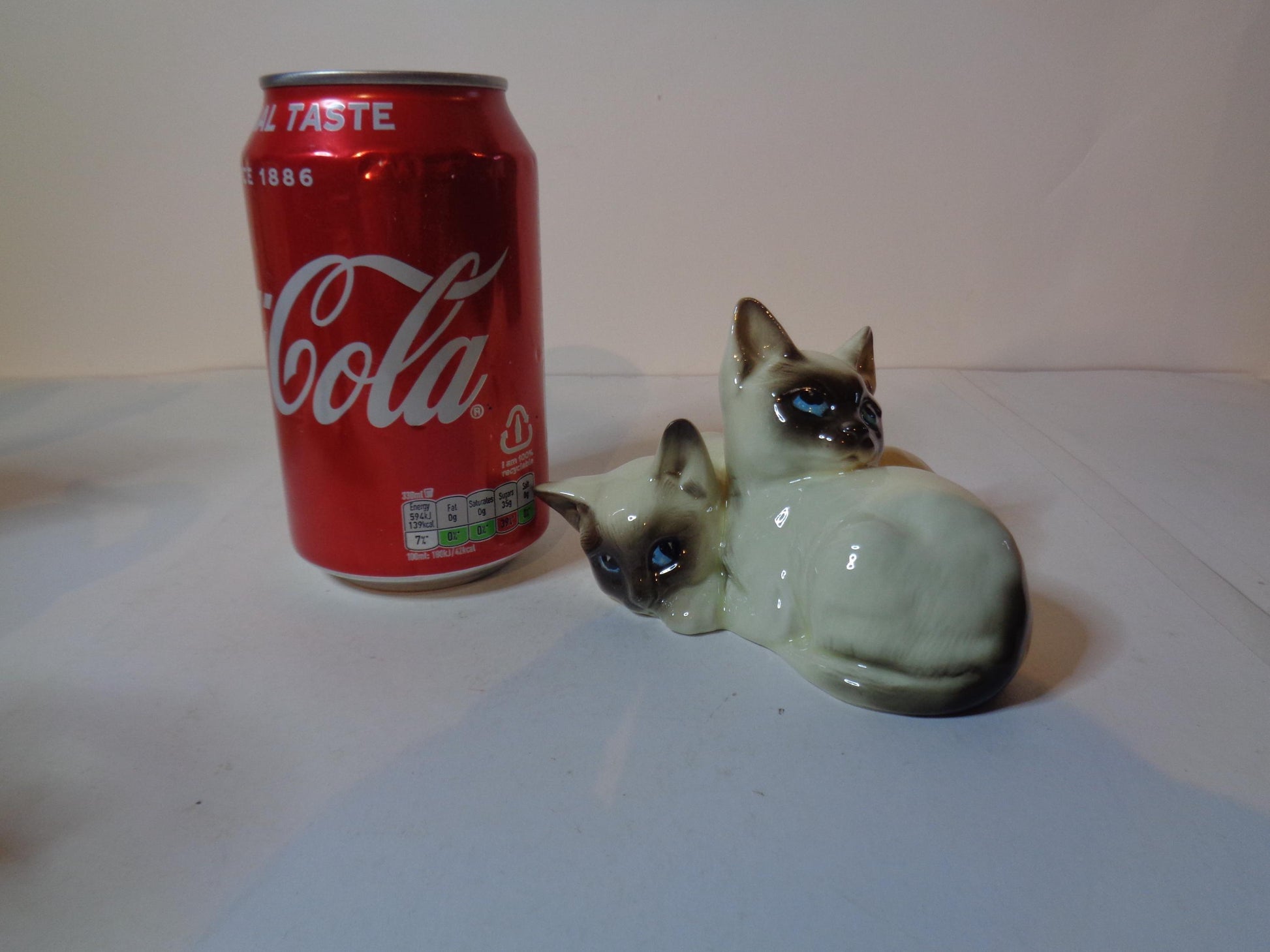 Royal Doulton Cat - Siamese Kittens - Curled Together number K1296