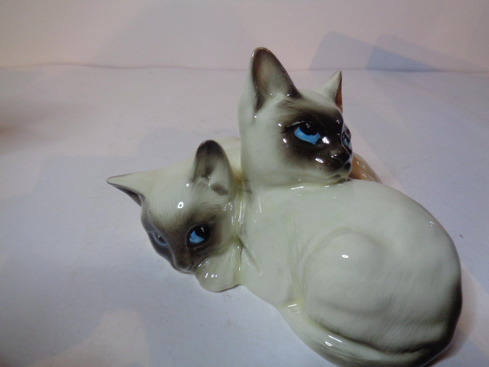 Royal Doulton Cat - Siamese Kittens - Curled Together number K1296