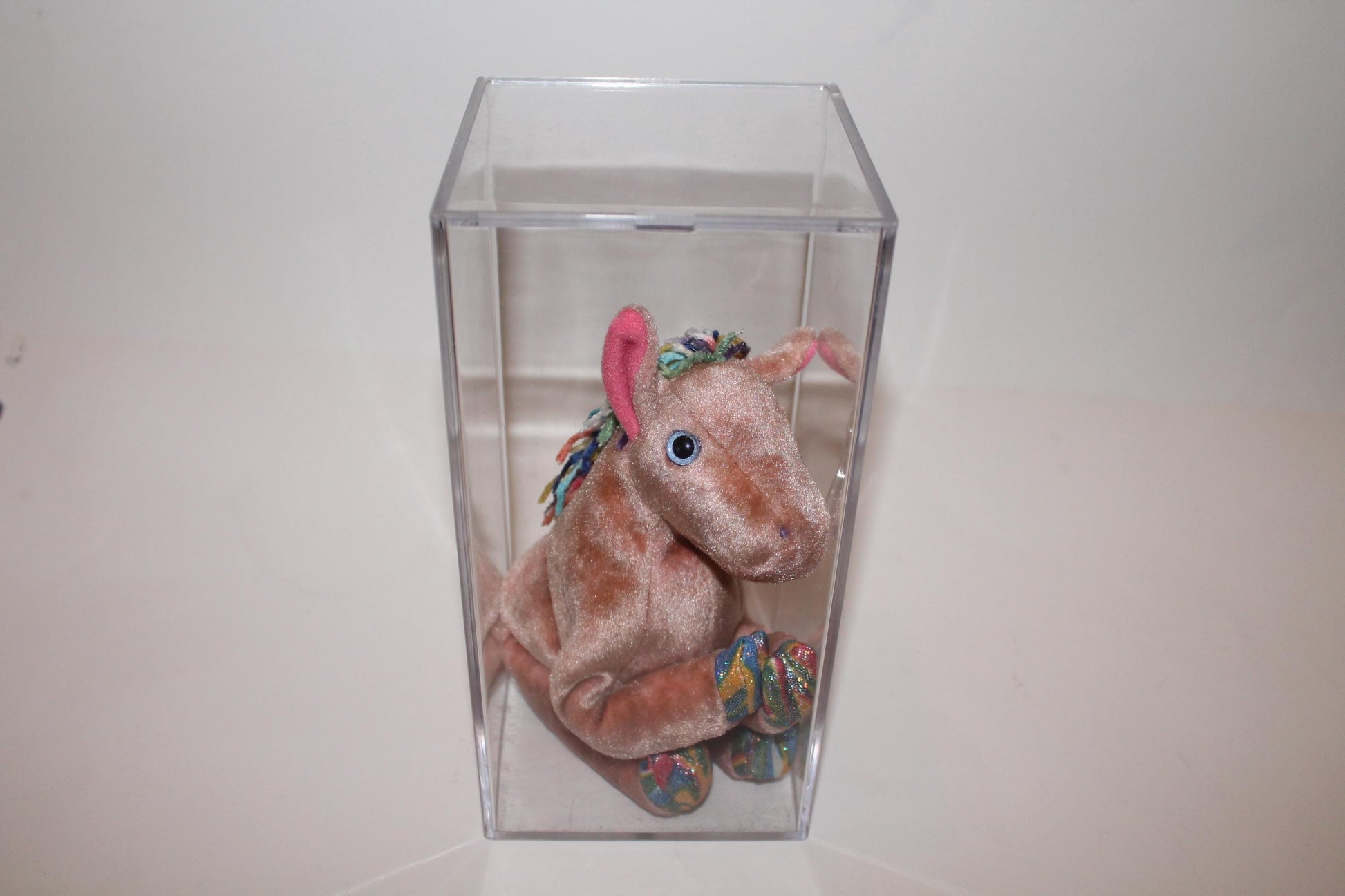 Ty Horse™ Beanie baby in storage box