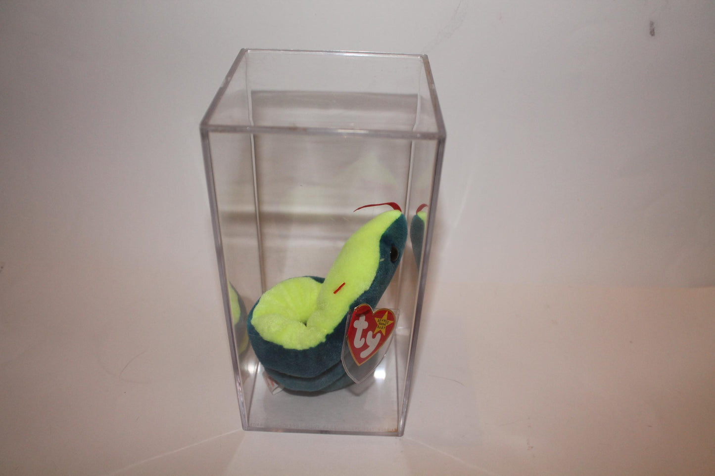 Ty Hissy™ Beanie baby in storage box