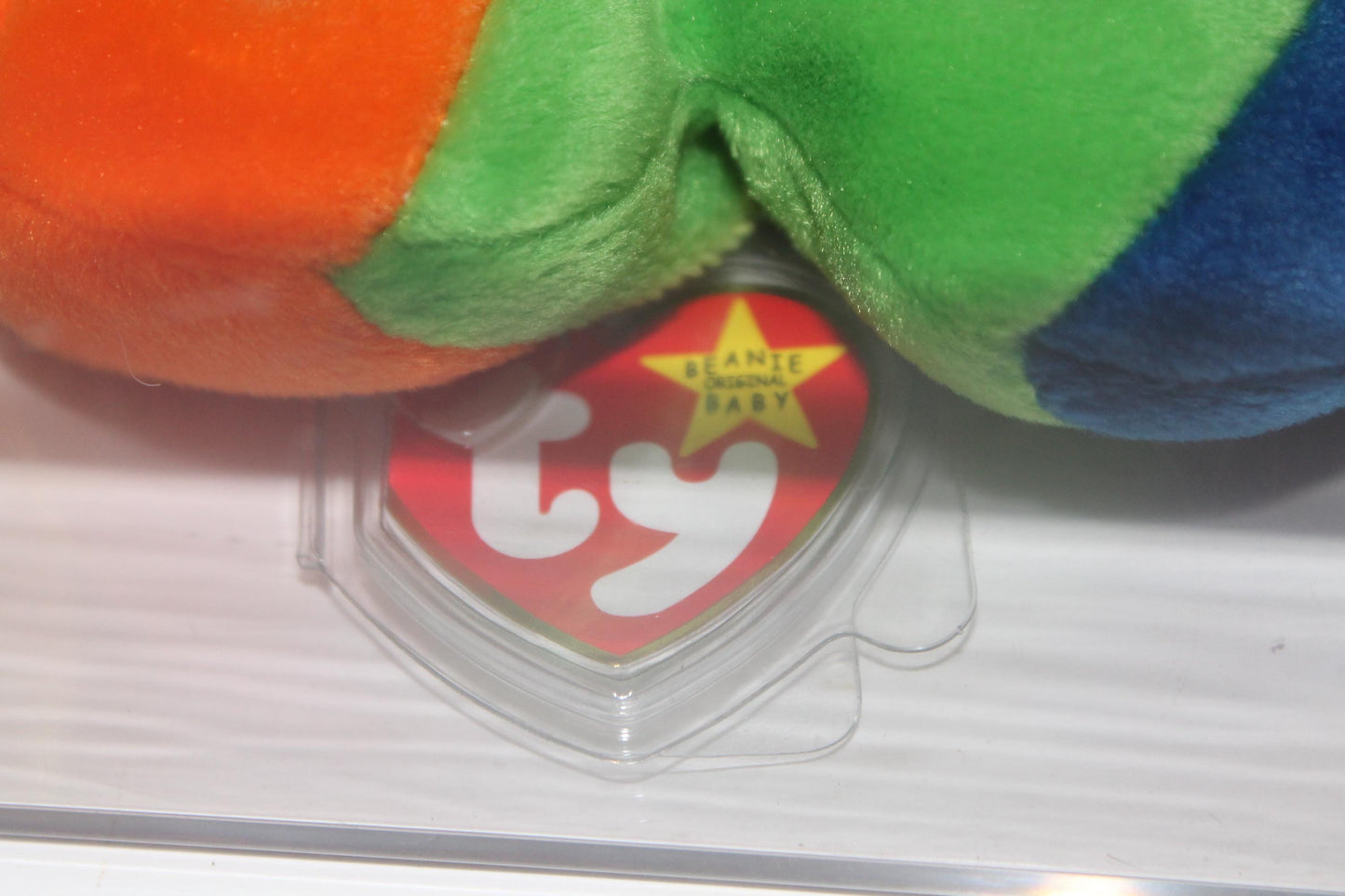 Ty Inch™ Beanie baby in storage box