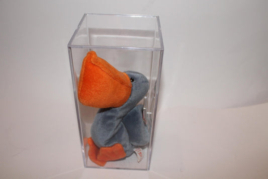 Ty Scoop™ Beanie baby in storage box